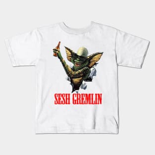 Sesh Gremlin Dudey Rhino Fan TShirt Kids T-Shirt